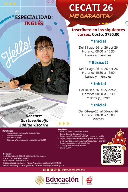Inglés Inicial y Básico II