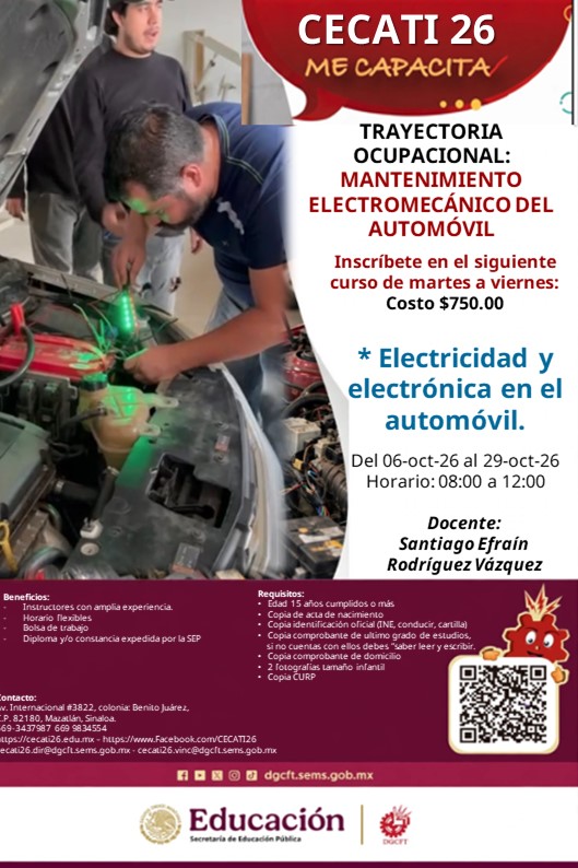 Electricidad y electrónica en el automóvil