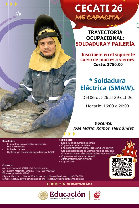 Soldadura Eléctrica (SMAW)