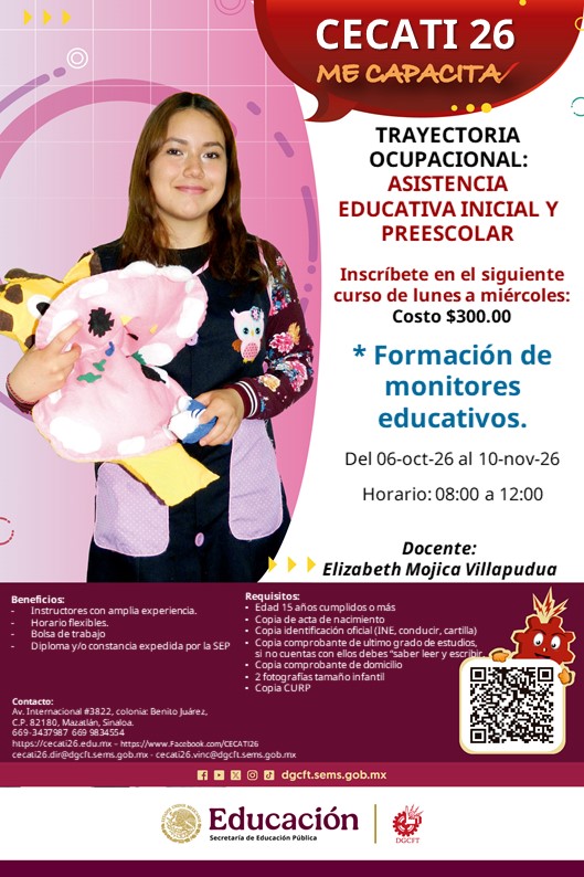 Formación de monitores educativos